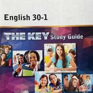 English 30-1 The Key Study Guide Book